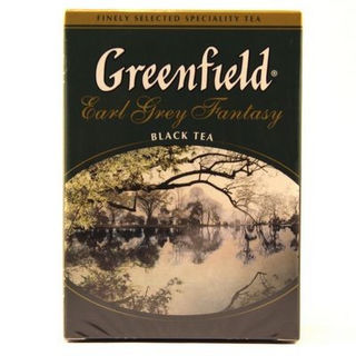 Чай черный Гринфилд Эрл Грей Фэнтези с ароматом бергамота 100г